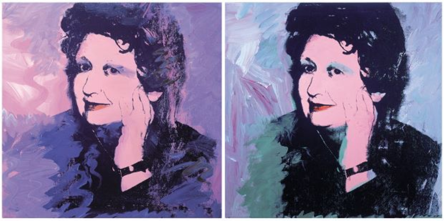 Andy Warhol, Ileana Sonnabend, 1973