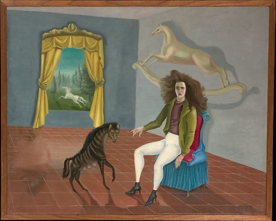Leonora Carrington, Self-Portrait, c.1937-38 (Oil on canvas, 65x81.3cm)